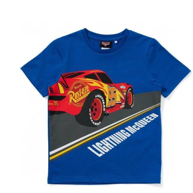 เสื้อยืดเด็กชาย DISNEY CARS Lightning McQueen