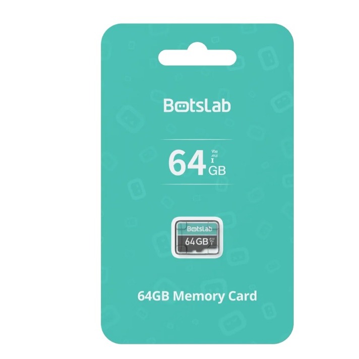 Botslab 64GB Micro SD Card - การ์ดหน่วยความจําจัดเก็บข้อมูล