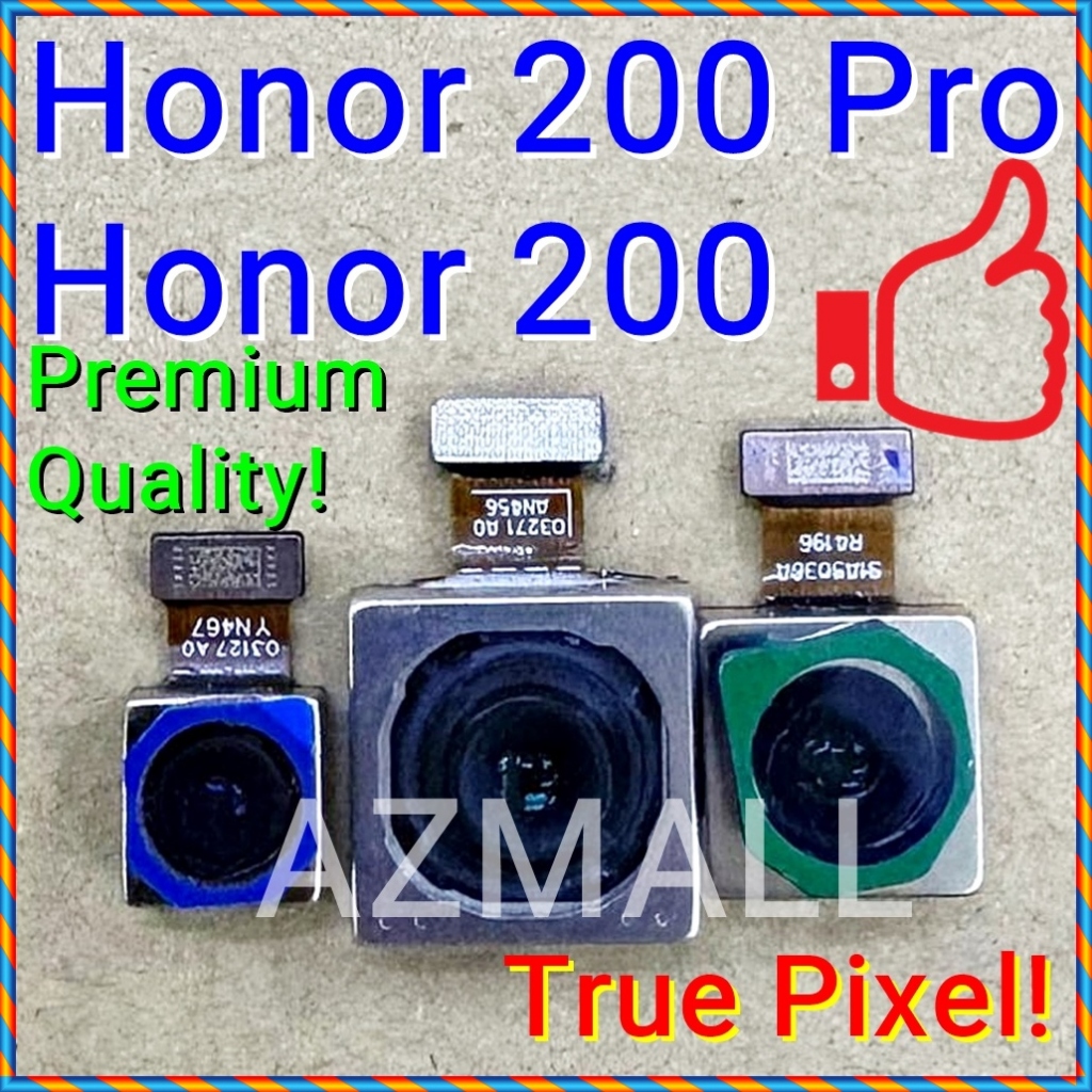 (50MP) ใหม่ Selfie ด้านหน้า/ด้านหลังเลนส์กล้องหลักริบบิ้น Honor 200 /200 Pro 5G / ELI-NX9 ELP-NX9