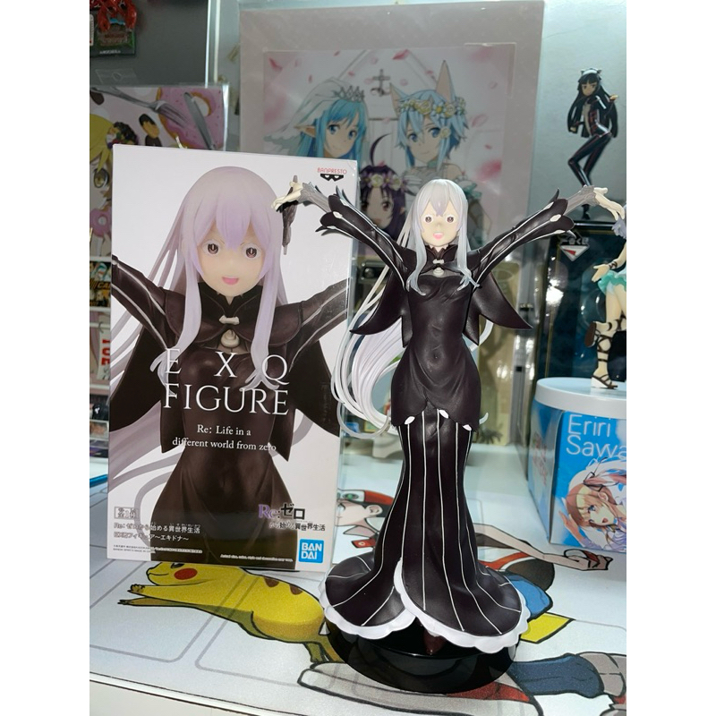 Banpresto Exq Echidna Figure Re:zero (เอี๊ยม) back-in-box (USED)