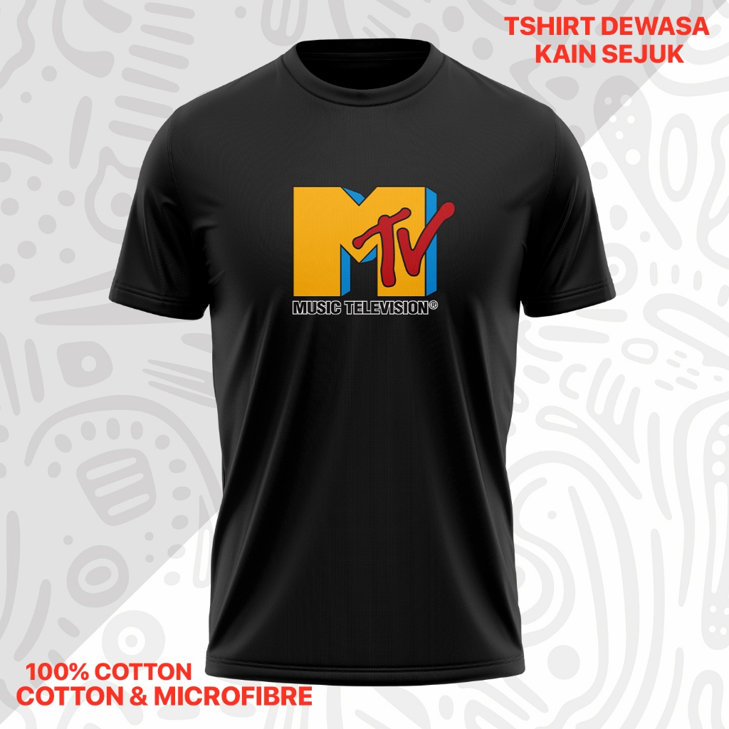 MTV MUSIC TELEVISION เสื้อยืด