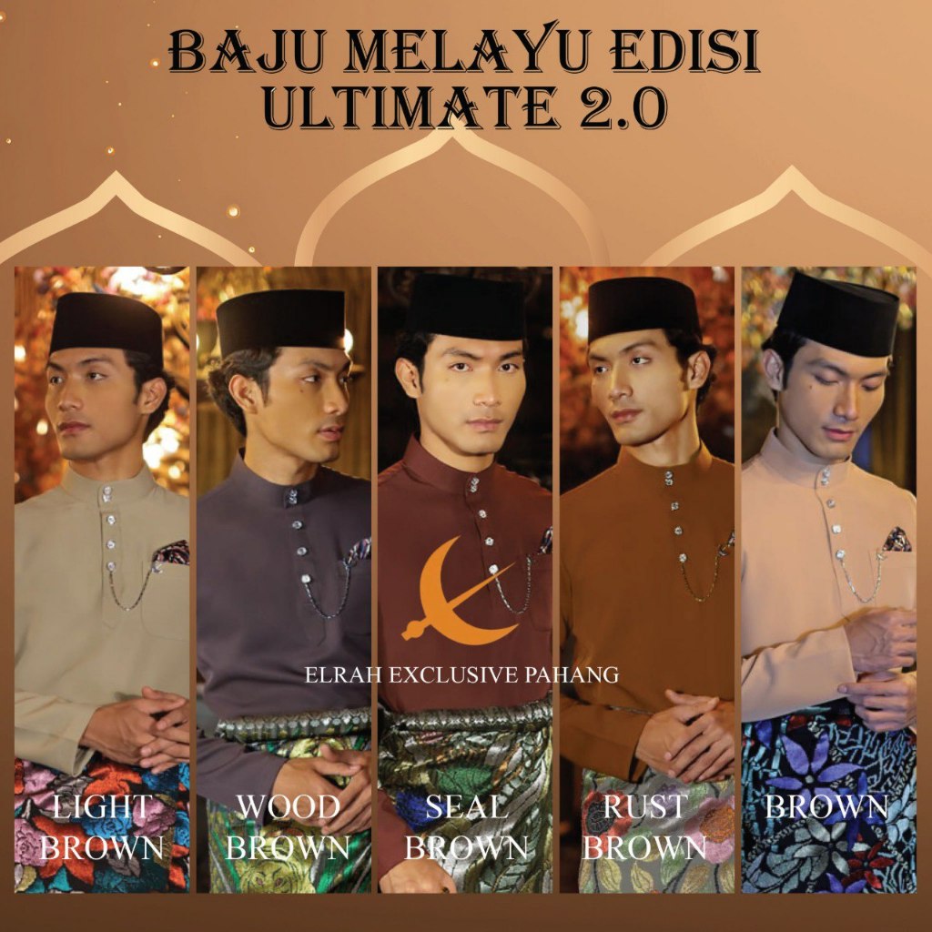 BAJU MELAYU ELRAH EXCLUSIVE ULTIMATE 2.0 2024