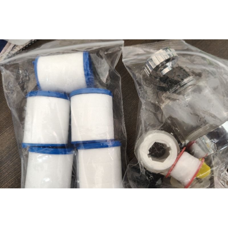 Penapis paip baru Unused Faucet filter ซื้อ Wrong Out new Faucet filter