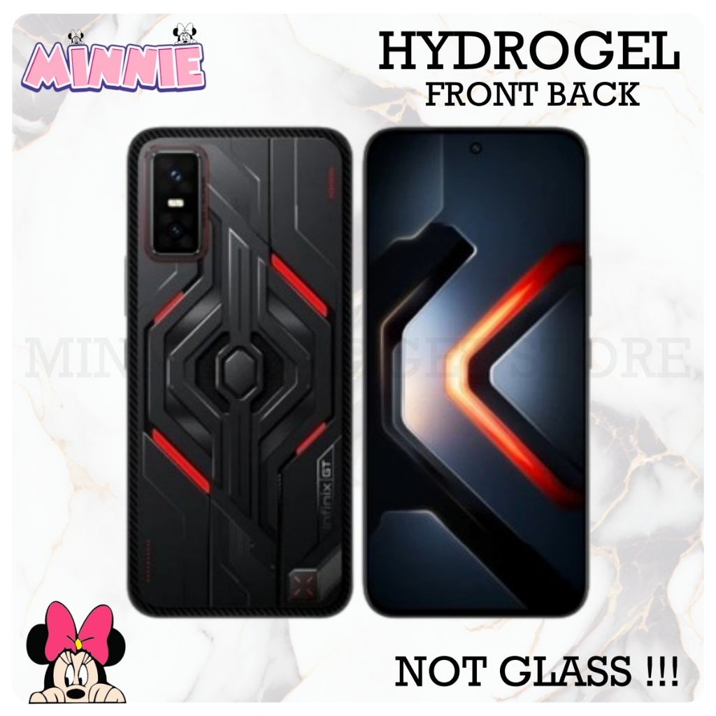 Infinix GT 30 Pro / GT 20 Pro / GT 10 Pro Hydrogel ฟิล์มกันรอยหน้าจอด้านหน้า + หลัง