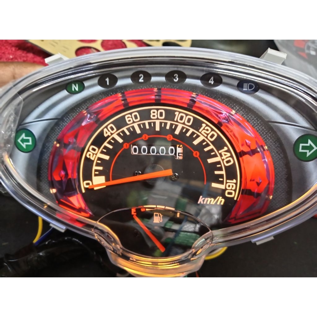Honda Wave125R และ karisma125 เก่า (Indon) เมตร, Spidometer komblit Versi Ncx Dream125