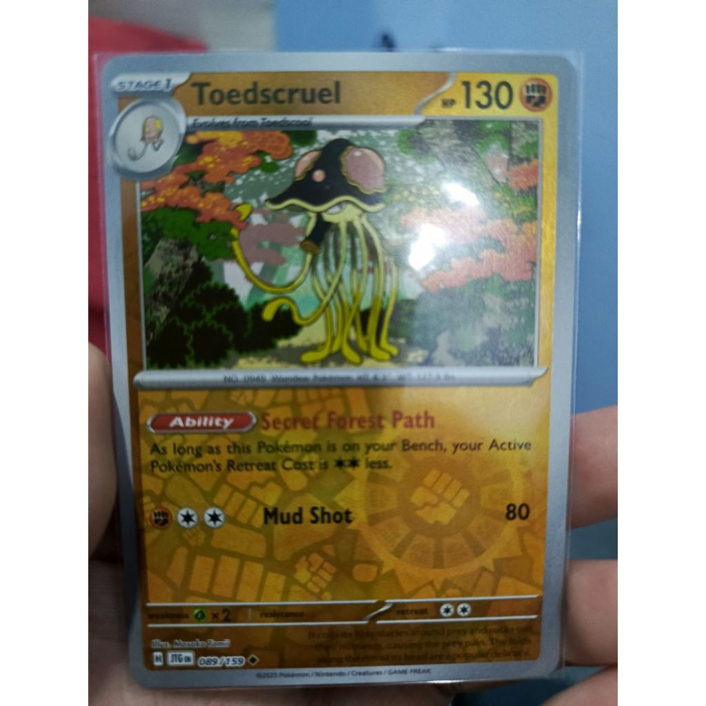 Pokemon TCG Toedscruel Journey Together