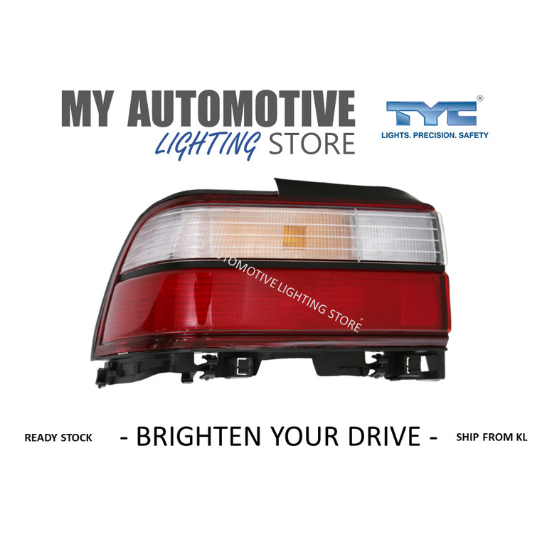 (TYC) Toyota Corolla Ae100 Ae101 Ee100 Ee101 1993-1998 ไฟท้าย/ไฟท้าย/Lutu Belakang (แดง/ขาว)