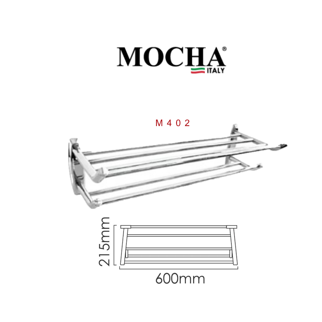 8GMART MOCHA TOWEL ชั้นวางกระดาษ RAK TUALA MOCHA
