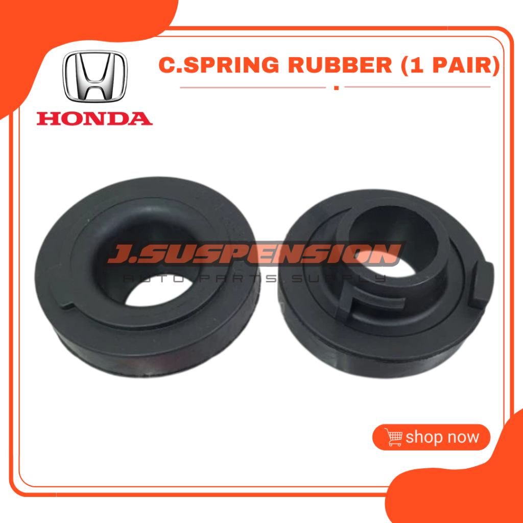 OEM ด้านหลังคอยล์สปริงยาง (Upper) - Honda City SEL/TMO/T9A/HRV/Insight/Jazz /CRZ /Freed/Fit GE
