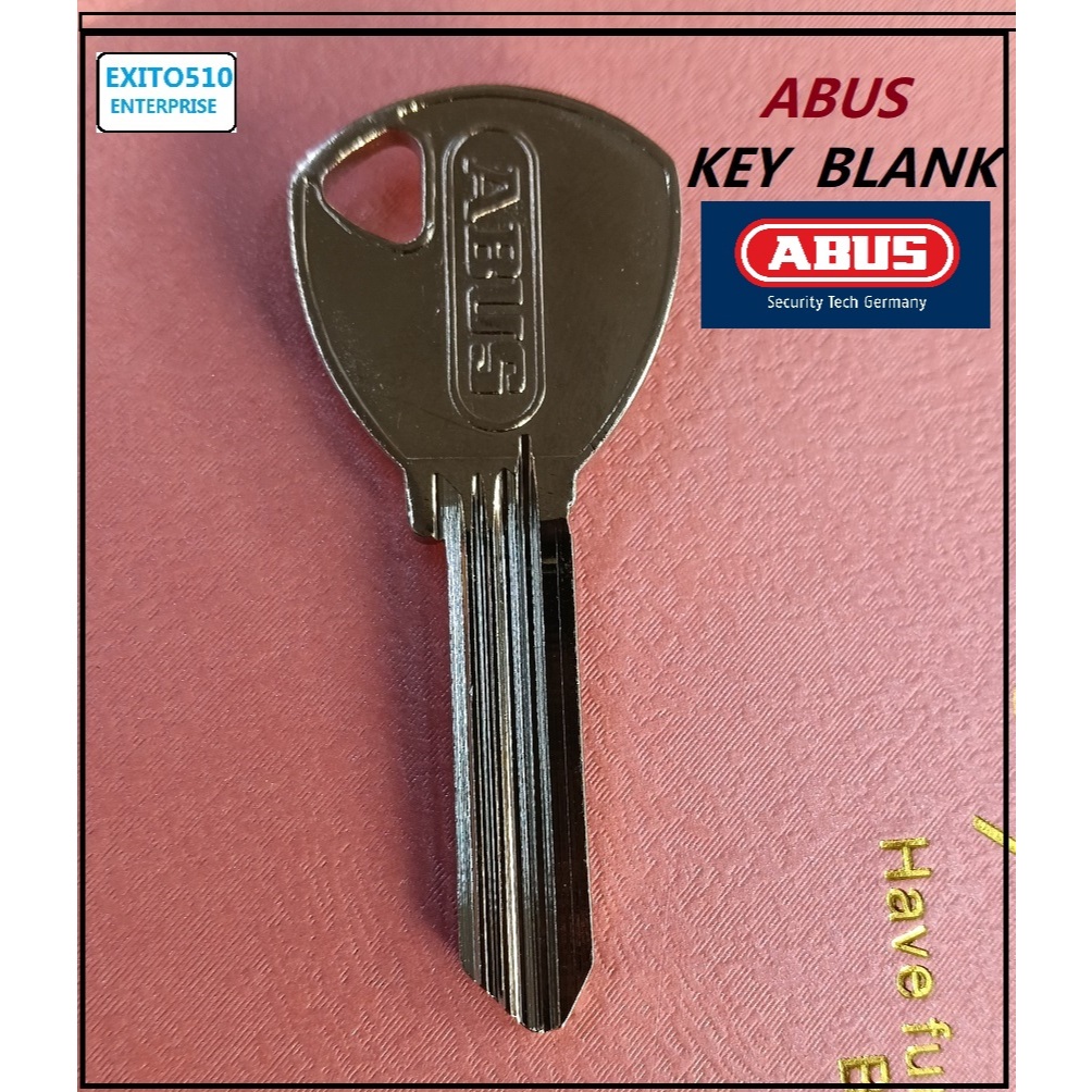 Abus 80TI/40-50-60 Key Blank /KUNCI ABUS/KEY สําหรับ ABUS ADLOCK