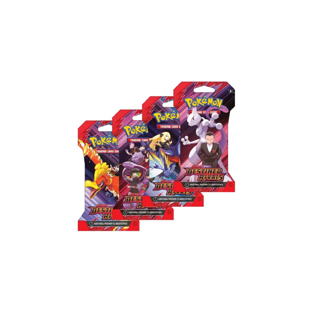 Pokemon TCG: Sleeved Booster Pack Destined Rivals (SV10)