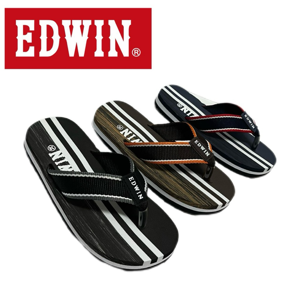 Edwin Kids น้ําหนักเบา Comfort รองเท้าแตะ/Selipar Edwin Budak Ringgan