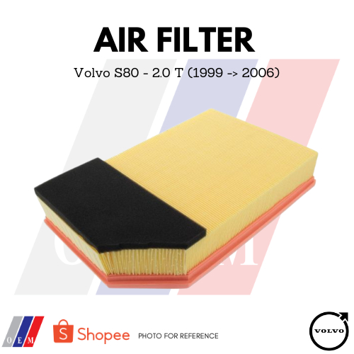 Air FIlter Volvo XC90 2.5T 3.0T (2002 ถึง 2006) 8638600
