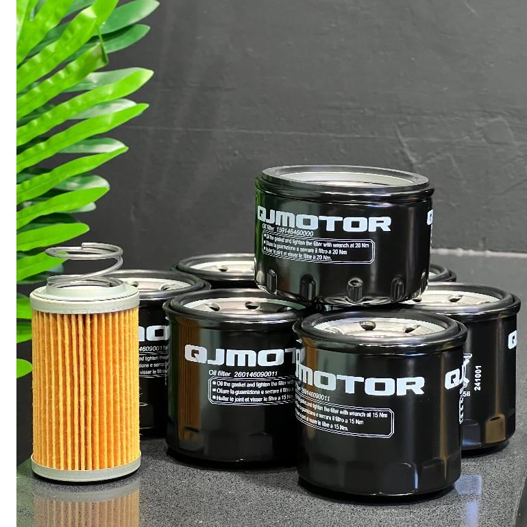 QJ เครื่องยนต์กรองน้ํามันสําหรับ SRT800SX/SRT900SX/SRK400/SRK400RR/SRK600RC/SRK800RR/SRK921RR/FORT40