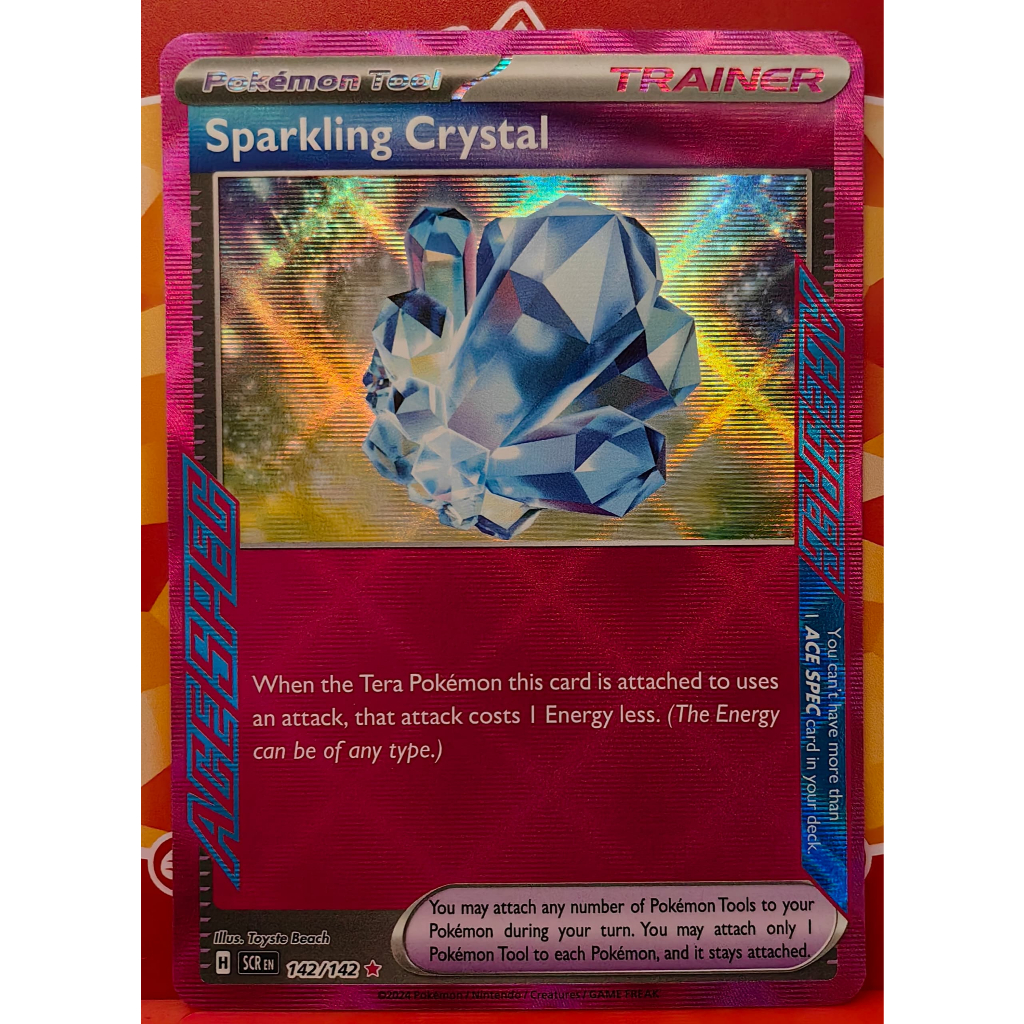 Sparkling Crystal :142/142 / ACE SPEC - SV07: Stellar Crown (SCR)