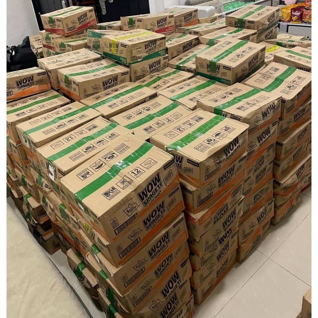 AGLIO olio wow Spaghetti 1box 40pcs