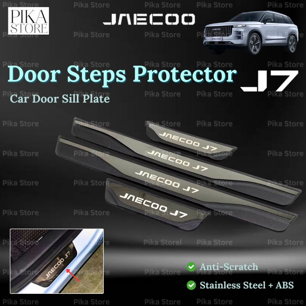 Jaecoo J7 ด้านข้าง Step Protector รถประตู Scuff แผ่น Jaecoo J7 อุปกรณ์เสริม Phev AWD 2WD