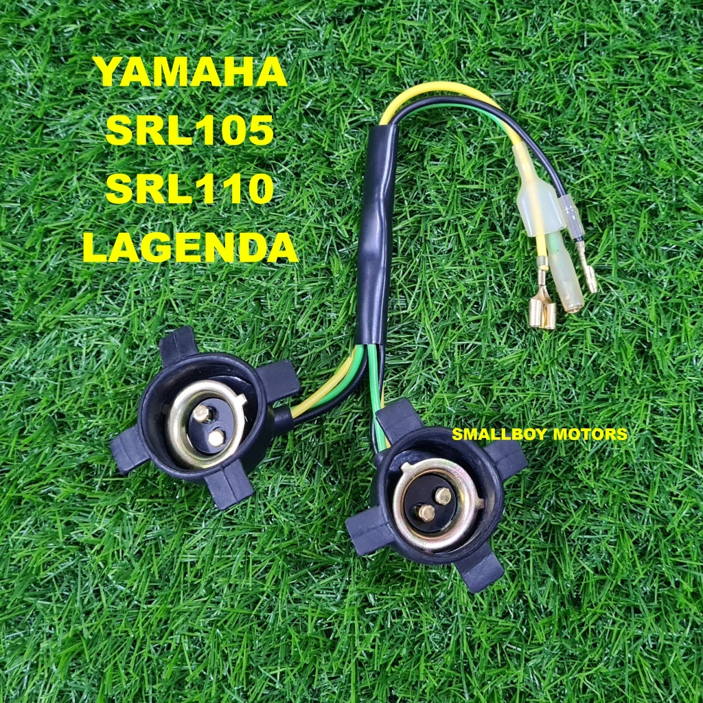 YAMAHA SRL105 SRL110 LAGENDA HEADLAMP HEADLIGHT SOCKET WIRE WAYAR SOKET LAMPU DEPAN ชุด SRL 105 110 