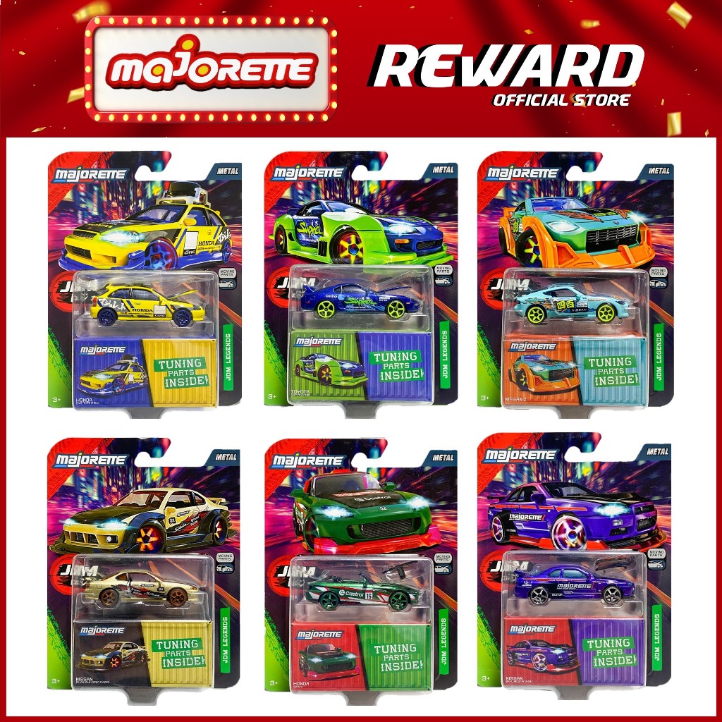 Majorette 2025 JDM LEGENDS DELUXE CARS / Diecast / JDM