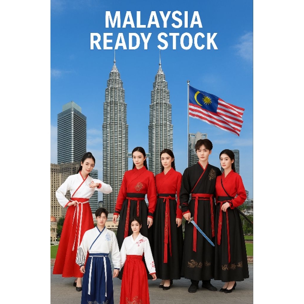 MWP Unisex โบราณแบบดั้งเดิม Tang Dynasty Hanfu Wuxia คอสเพลย์เครื่องแต่งกาย