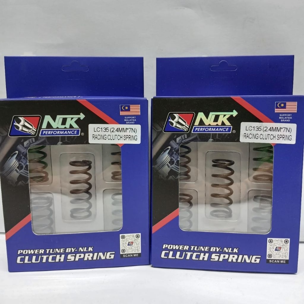 * NLK YAMAHA LC135 RACING CLUTCH SPRING SET 2.4MM 39KG HYPER 5PCS