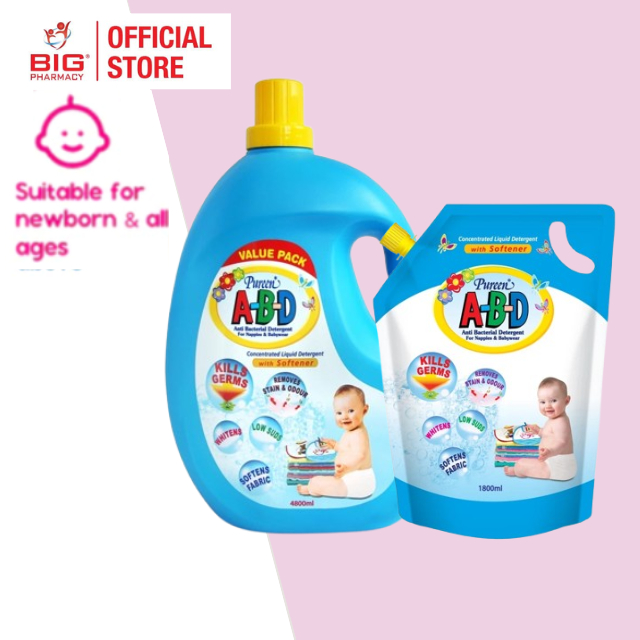 PUREEN ABD LIQUID DETERGENT 1800/2000/4800ML