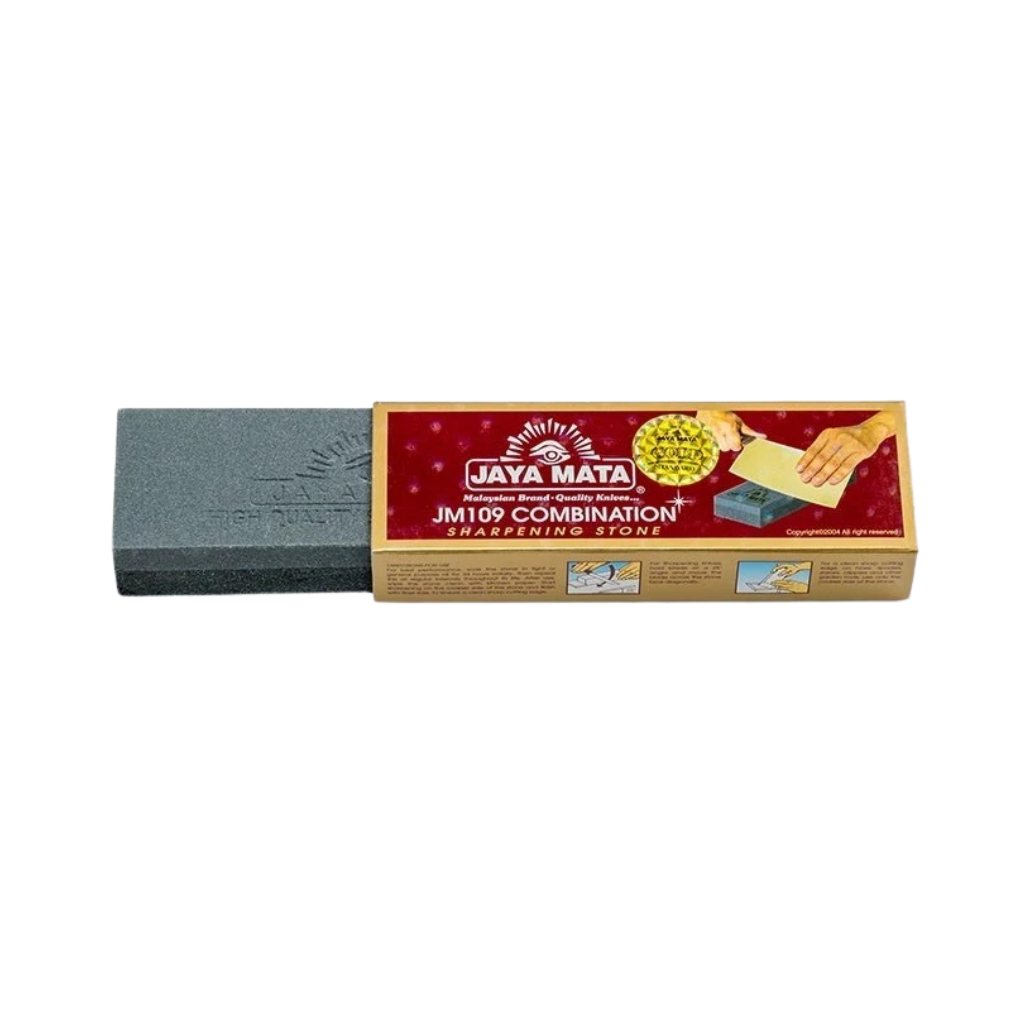 JM109 JAYA MATA 6" หินลับคมรวมกัน [หินขว้าง_หิน_Batu Asah_Pengasah Pisau]