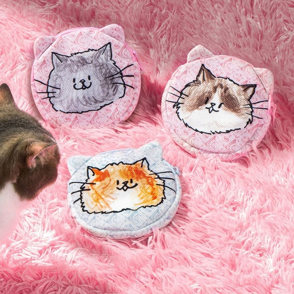 ของแท้ Chagee Limited Edition กระเป๋าผ้า Meow Meow (Each RM45)