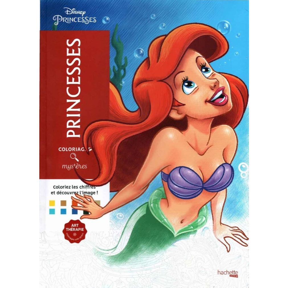 Colour by Number Disney - PRINCESSES