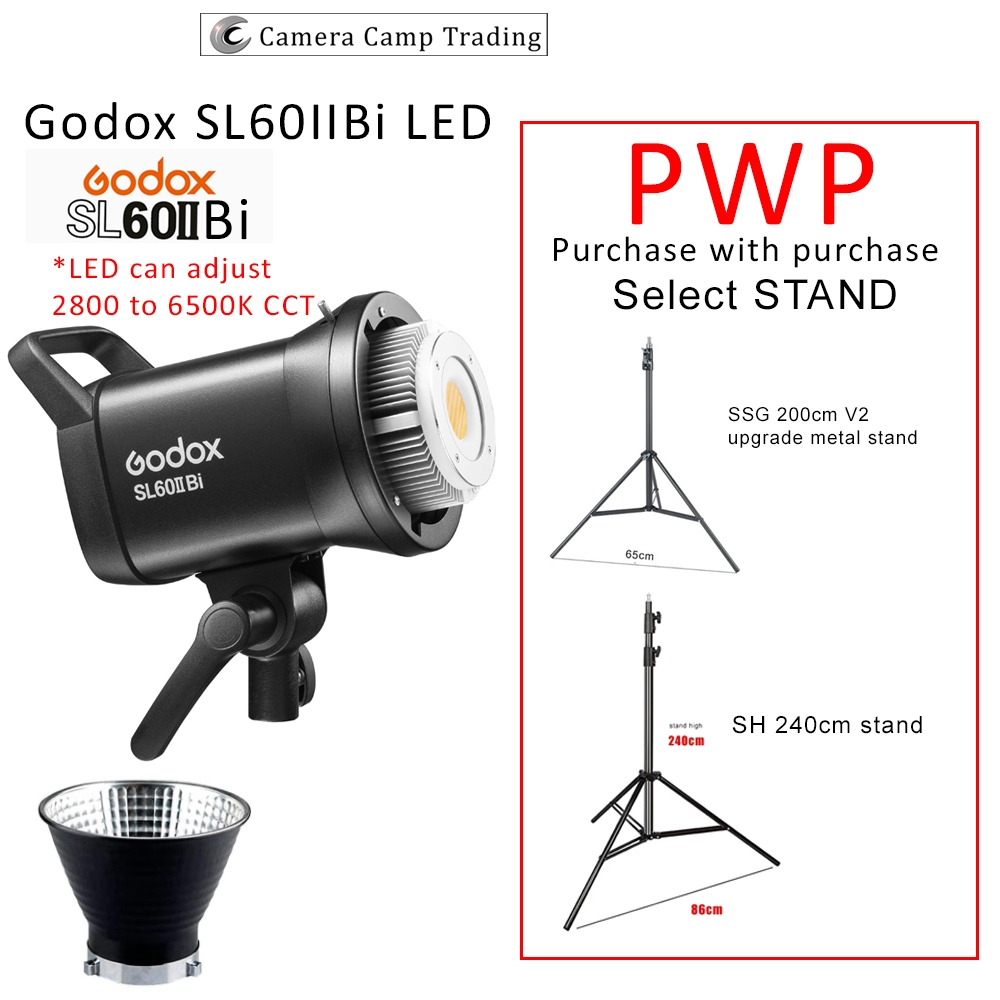 Godox SL60IID OR SL60IIBi LED Video Light **ไม่รวมรีโมทคอนโทรล