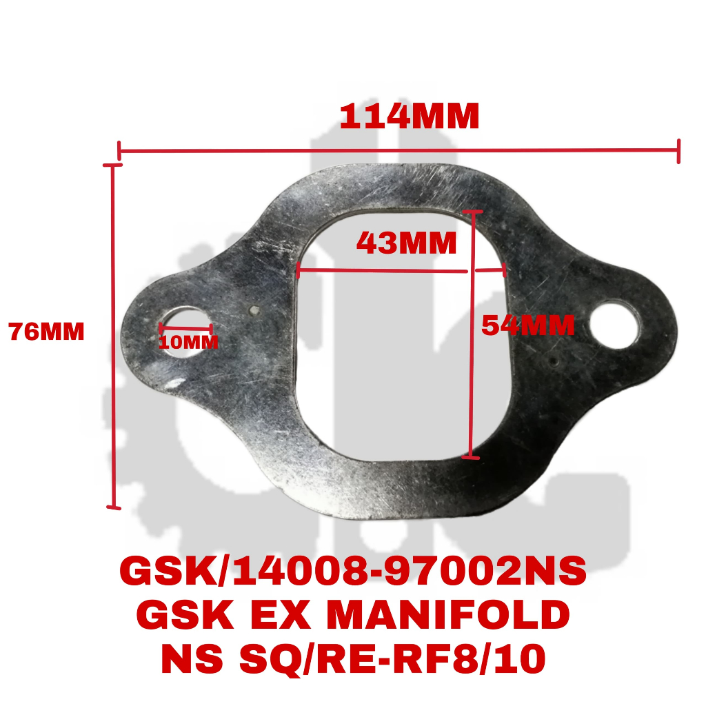 UD TRUCKS EXHAUST MANIFOLD GASKET 14008-97002 1PC