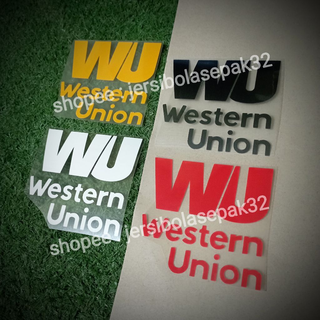 (PATCH SAHAJA) SLEEVE PATCH : WESTERN UNION VERSION 2