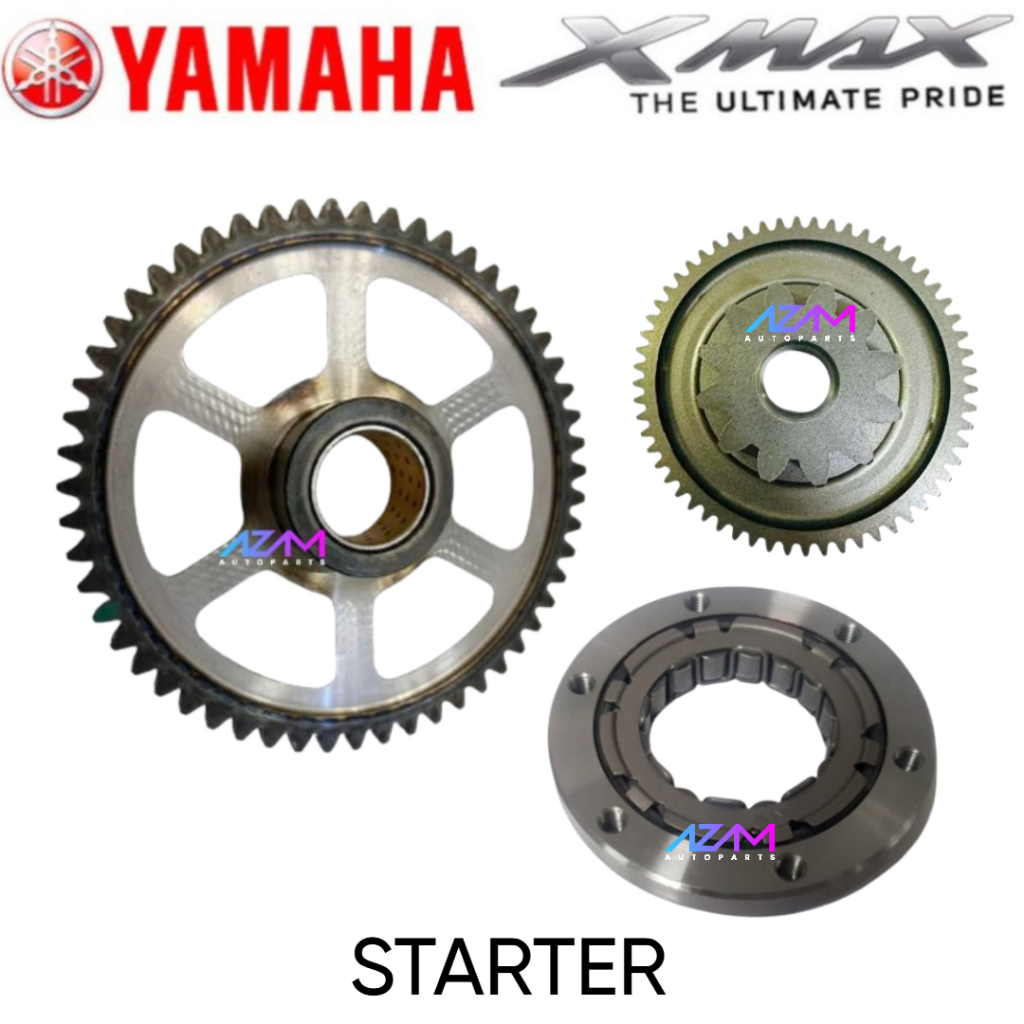 XMAX V1 /V2 ล้อ STARTER BKA-E5524-00 & B74-E5524-00 /GEAR, IDLER B74-E5512-00 /STARTER ONE-WAY B5X-E