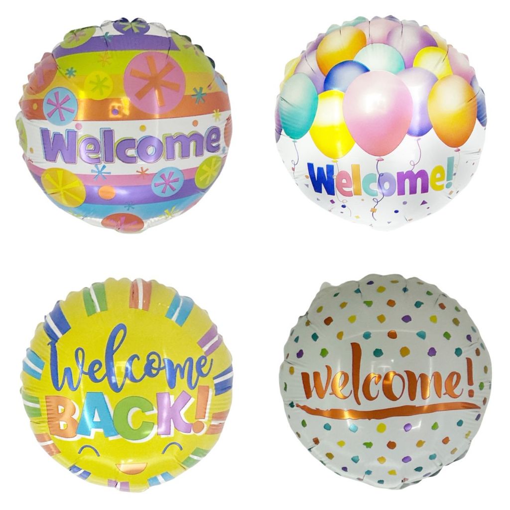 FOIL BALLOON 10 INCH HAPPY BIRTHDAY และ GET WELL SOON