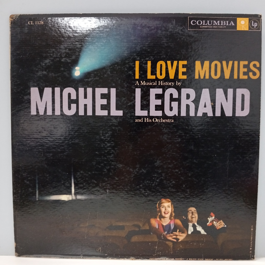 CC15-9 LP TERPAKAI [ NICHEL LEAGRAND AND HIS ORCHESTRA - I LOVE MOVIES ] เอกสารที่ใช้แล้ว < G >