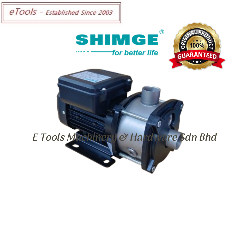 SHIMGE BWI3-3 0.5HP FULLY สแตนเลส CENTRIFUGAL PUMP PAM TEKAN AIR RUMAH SUS304