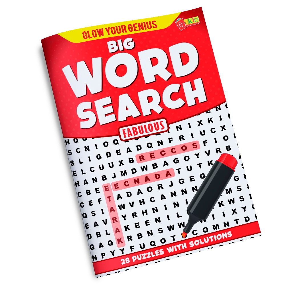 BIG WORD SEARCH FABULOUS (พุดดิ้ง / หนังสือกิจกรรมสําหรับเด็ก)