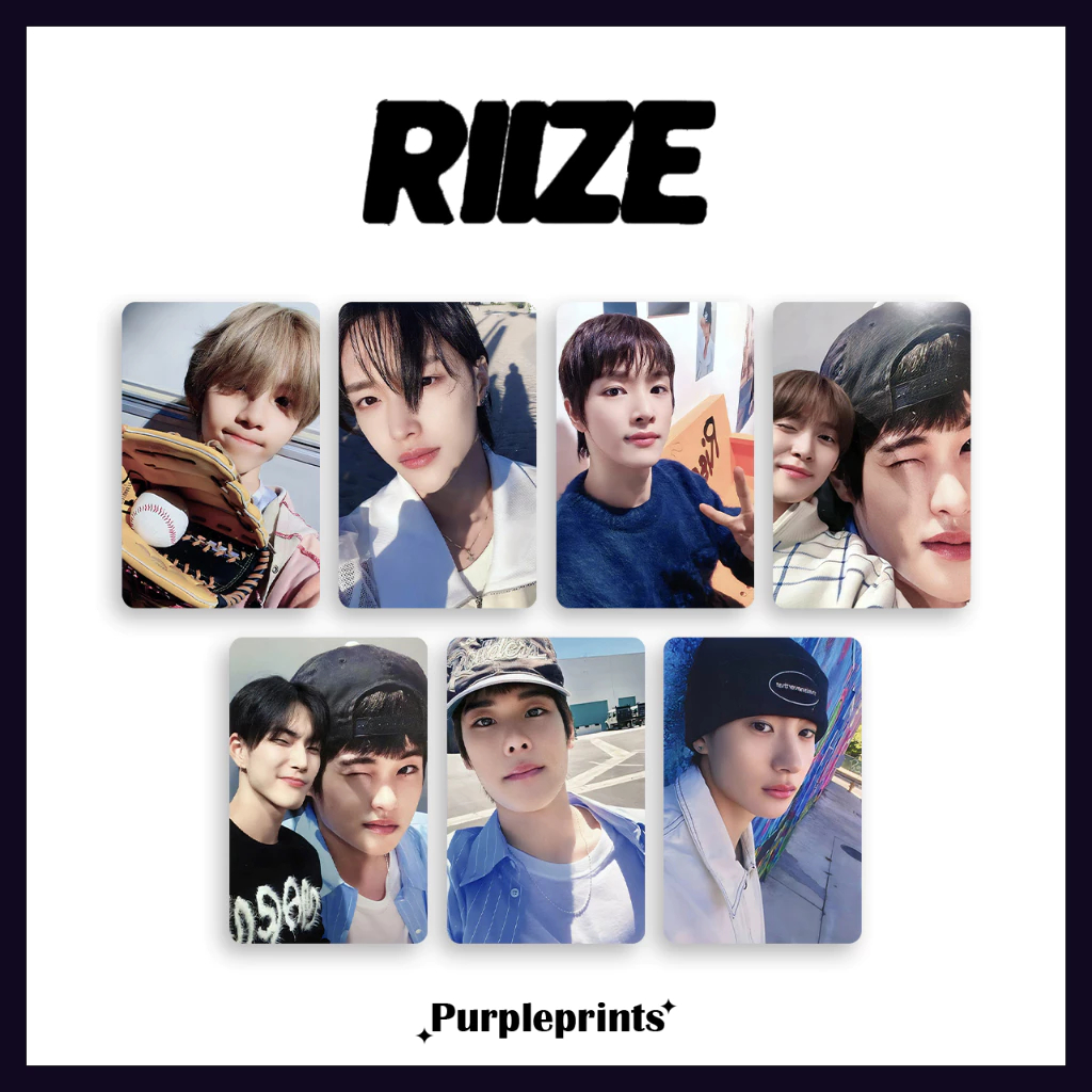 RII.ZE GET A GUITAR Unofficial Fanmade Kpop Photocards (2.0)