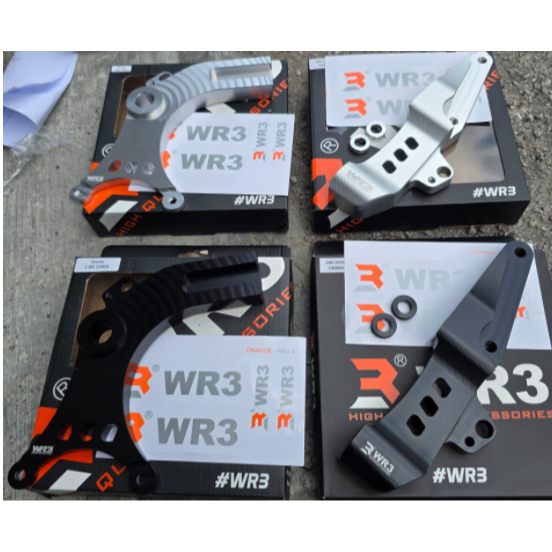 Honda CBR250 CBR250RR Caliper Bracket เบรคด้านหน้า 4pot 100 มม.ด้านหลัง 2pot M3 M4 GP4 Stylema P34 W