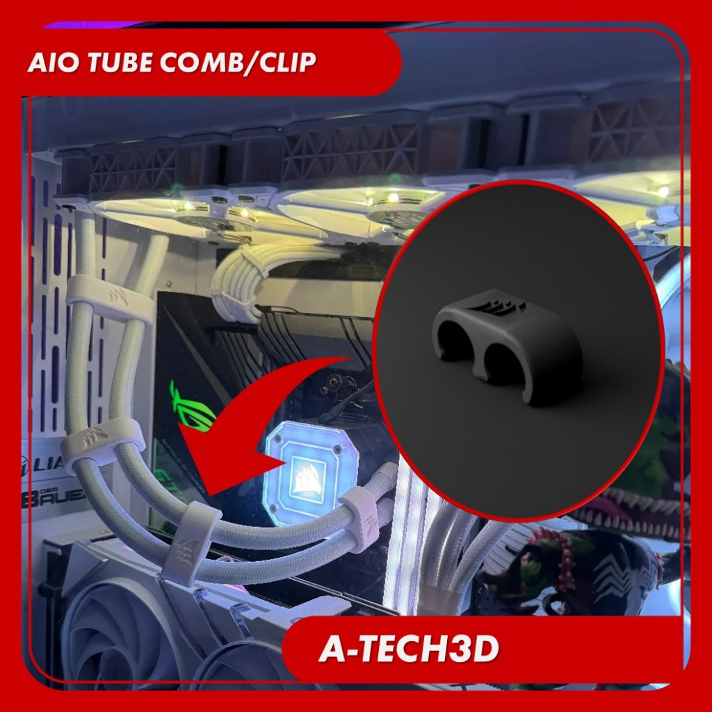 5 ชิ้น AIO RADIATOR TUBE COMB 1 ชุด 5 ชิ้น DESKTOP PC ALL IN ONE COOLER