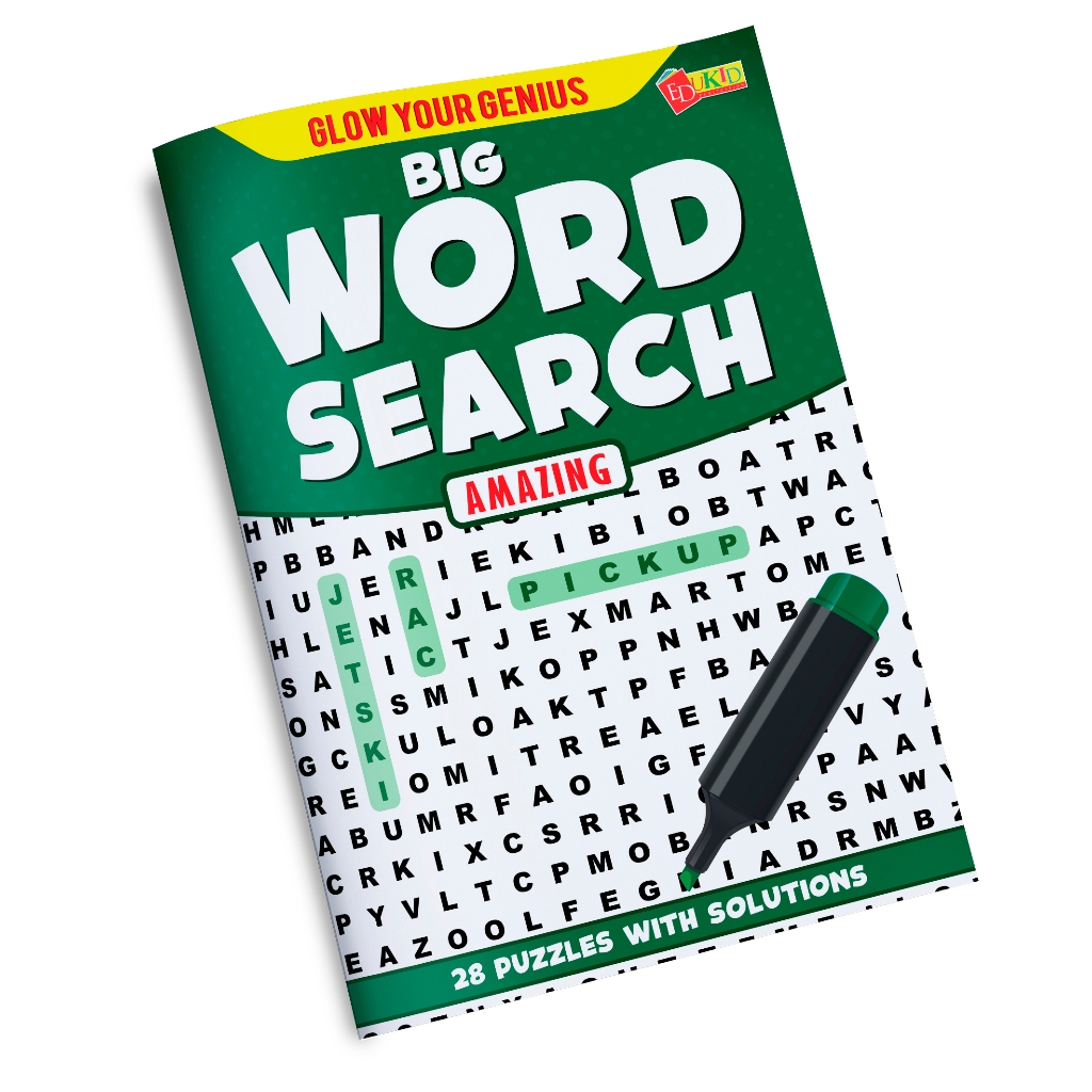 BIG WORD SEARCH AMAZING (พุดดิ้ง / หนังสือกิจกรรมสําหรับเด็ก)