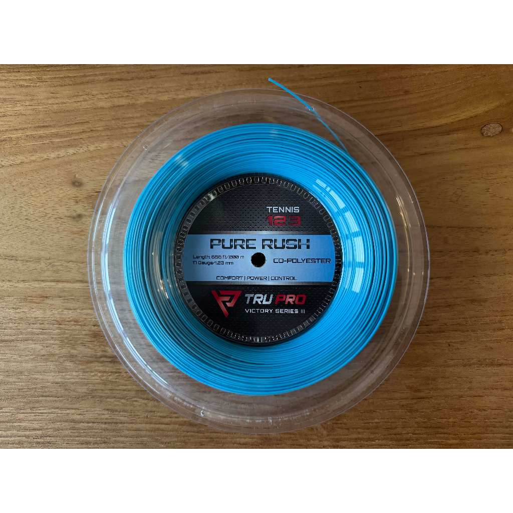 PURE RUSH 17G ชุดสายเทนนิส Pre-Cut 12.2 m