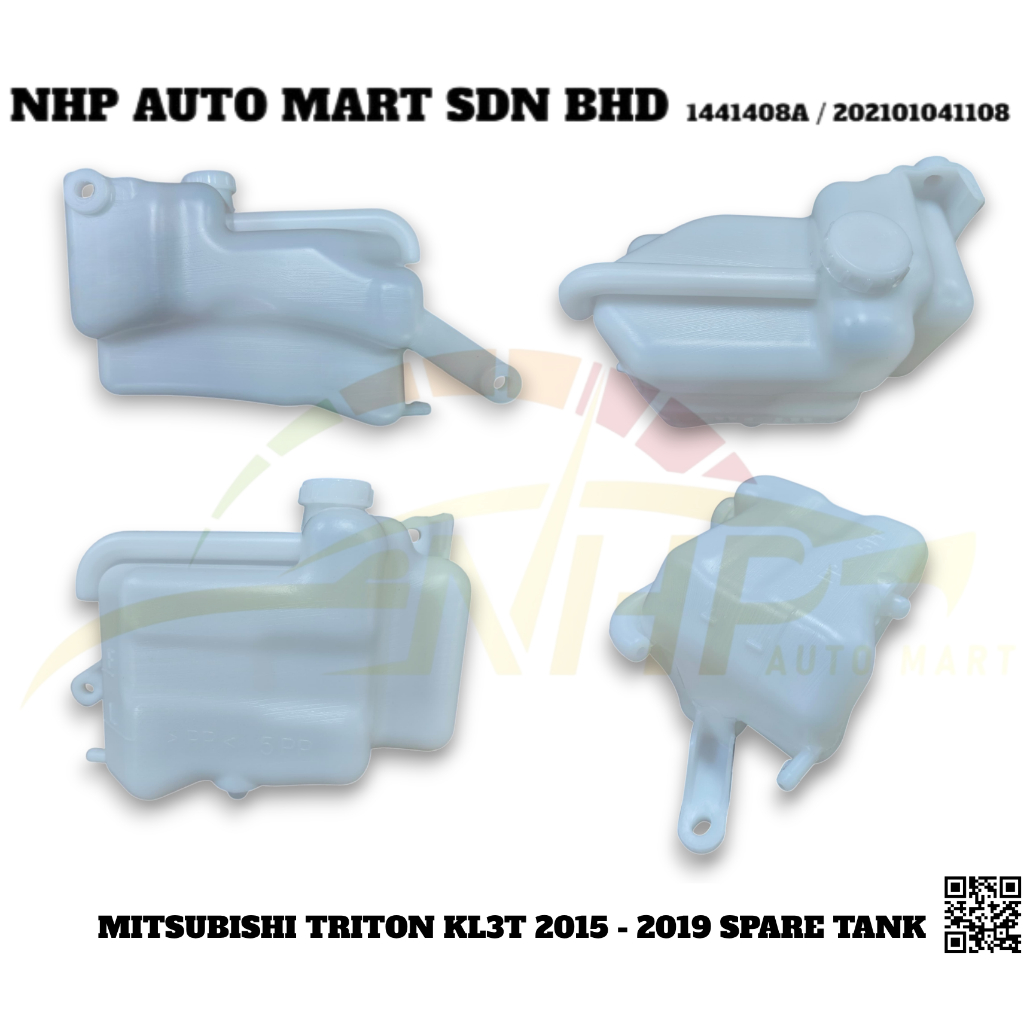 MITSUBISHI TRITON KL3T KL3 KL1 2015 - 2024 RADIATOR SPARE TANK / TANK RADIATOR PRODUK BARU 100% ใหม่