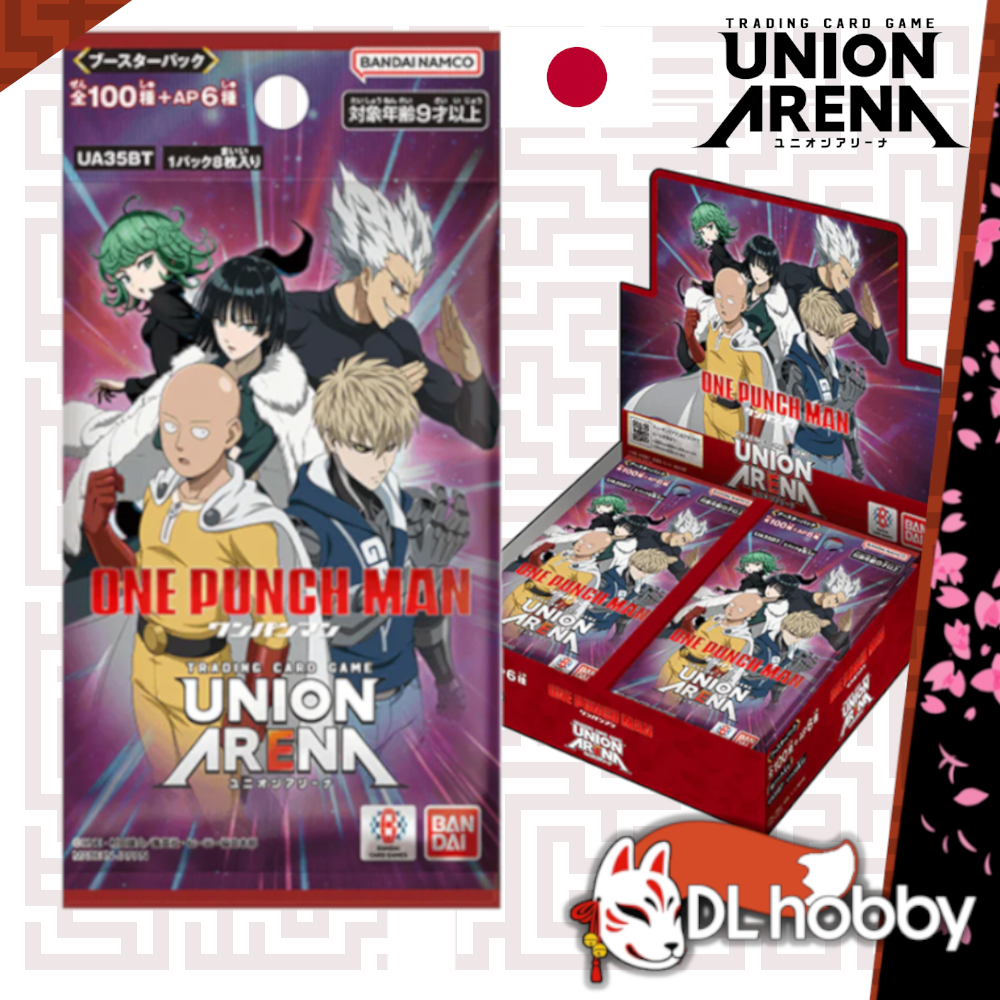 One Punch Man Union Arena Booster Pack เกมการ์ด Bandai Namco อย่างเป็นทางการ TCG