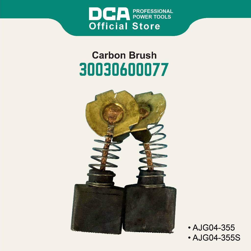 DCA Carbon Brush - รุ่นที่ใช้ร่วมกัน AJG04-355 / AJG04-355S