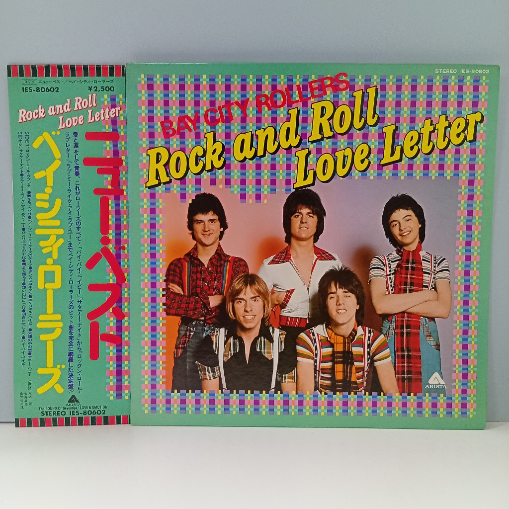 CC41-39 LP TERPAKAI [ BAY CITY ROLLERS - ROCK AND ROLL LOVE LETTER ] USED LP < NM >