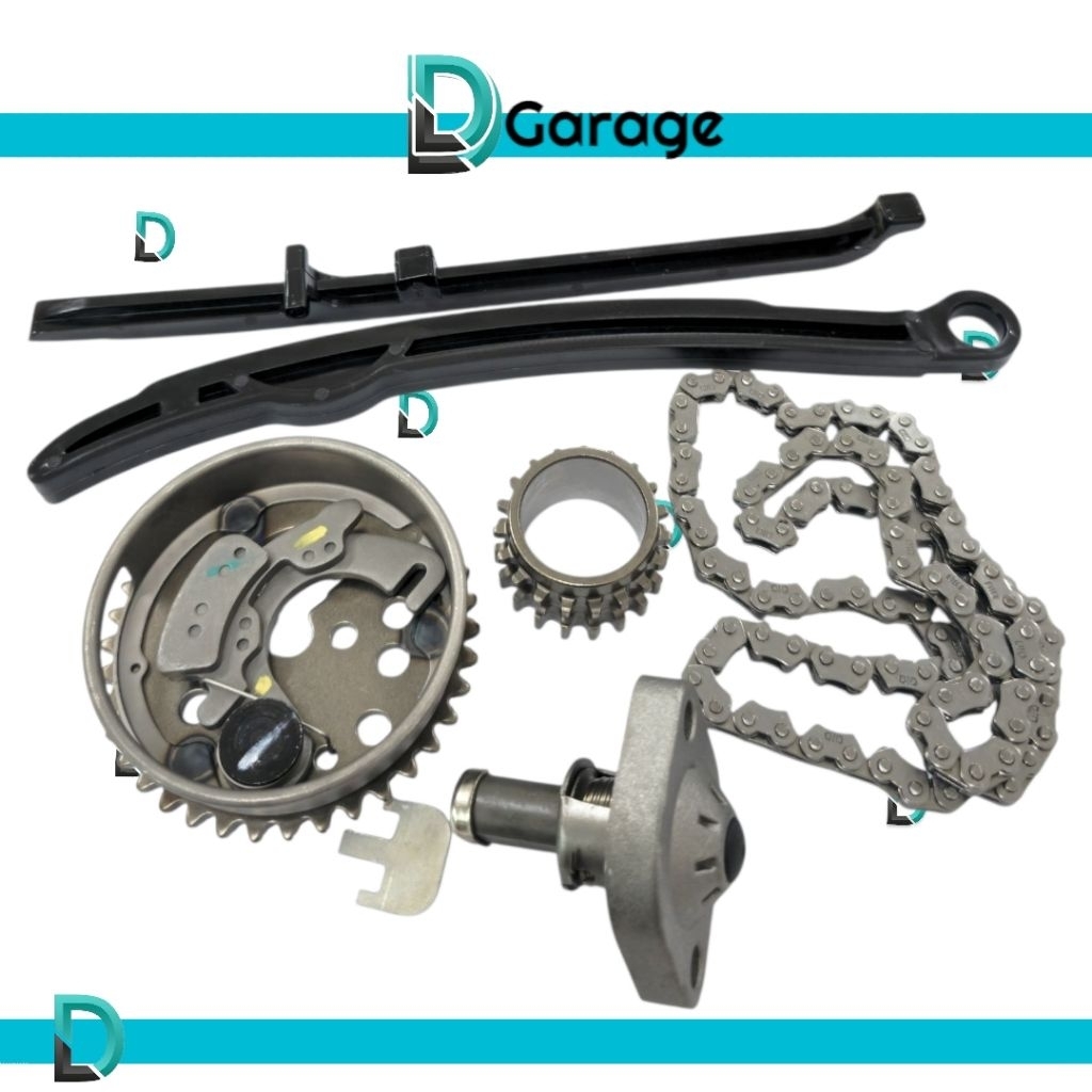 5 รายการ YAMAHA Y15 Y15ZR V1 V2 TIMING CHAIN TIMING GEAR CHAIN TENSIONER GUIDE CHAIN TENSIONER SHAFT