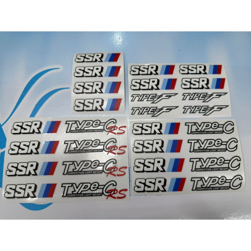 สติ๊กเกอร์ SSR TypeC RS TypeF sportrim