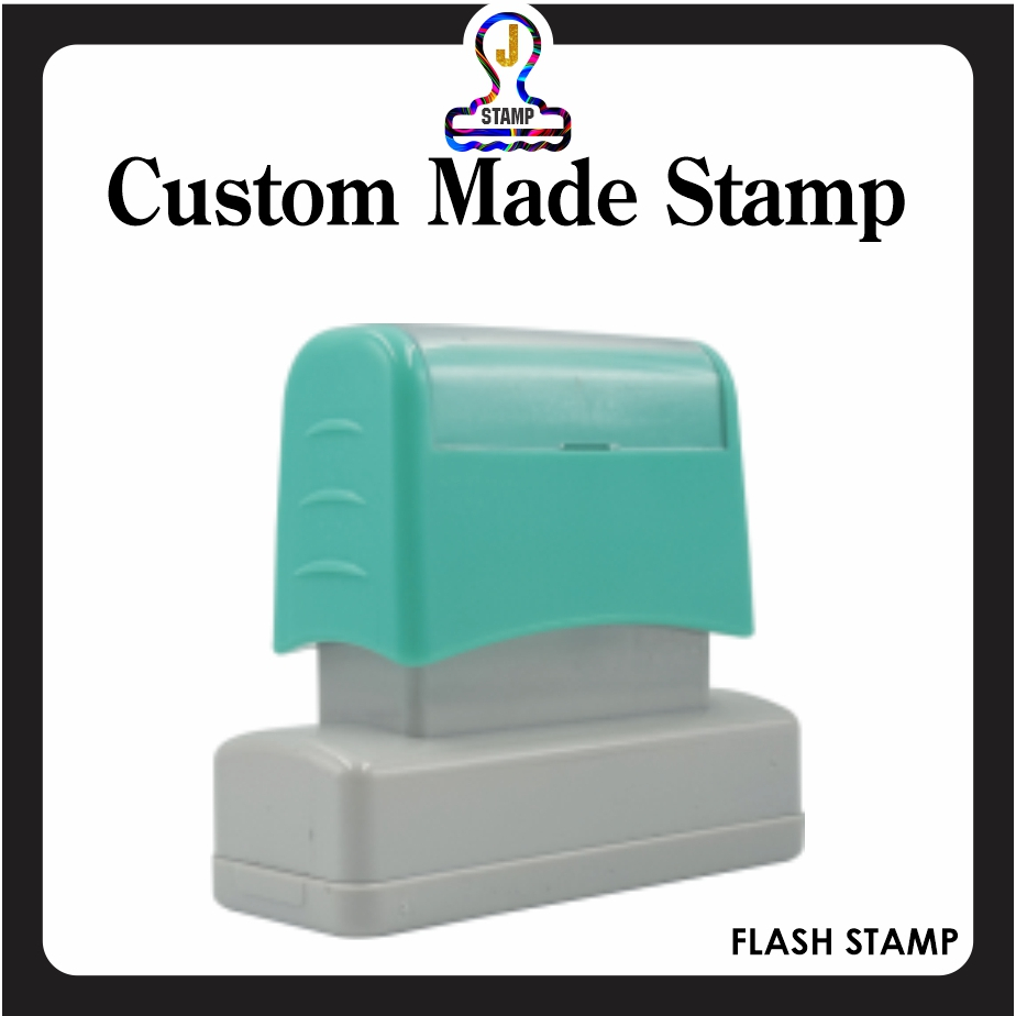 Stamp Chop Custom Made ขนาดใหญ่ Pre-ink Stamp ขนาดใหญ่ Self-Ink Flash Stamp