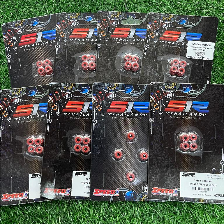 S1R SPEED 1 RACING ซีลวาล์ว 4 ชิ้น - LC135